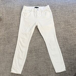 Ann Taylor White Skinny Jeans